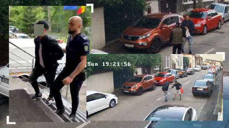 VIDEO: Tâlhărit în plină stradă după ce a câștigat la păcănele 6.000 de lei / Furtul a fost surprins de camerele de supraveghere din zonă