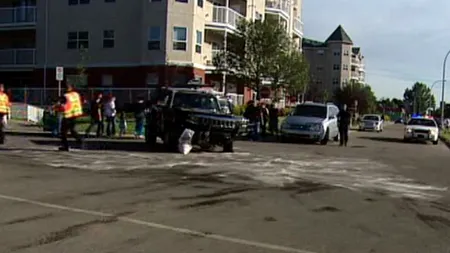 Erou la volanul unui Hummer. A provocat un accident pentru a salva viața unor copii