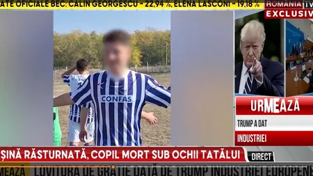 Un tânăr fotbalist de 14 ani a murit într-un accident în Dolj în mașina condusă de tatăl său
