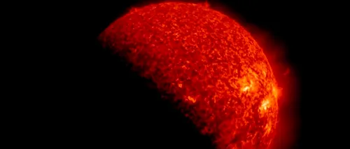 VIDEO: Imagini unice surprinse de NASA în timpul unei eclipse de Soare