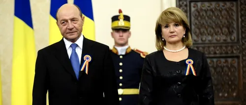 Ce a declarat soția lui Traian Băsescu, printr-un comunicat oficial al Președinției, după zvonurile legate de un posibil divorț