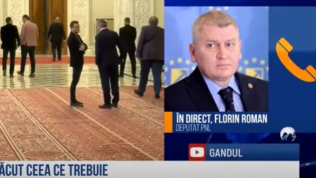 GÂNDUL LIVE. Problema pensiilor speciale, dezbătută de PNL și PSD! Florin Roman, deputat: Votez cu 10 mâini proiectul PSD, numai să îl aducă - VIDEO