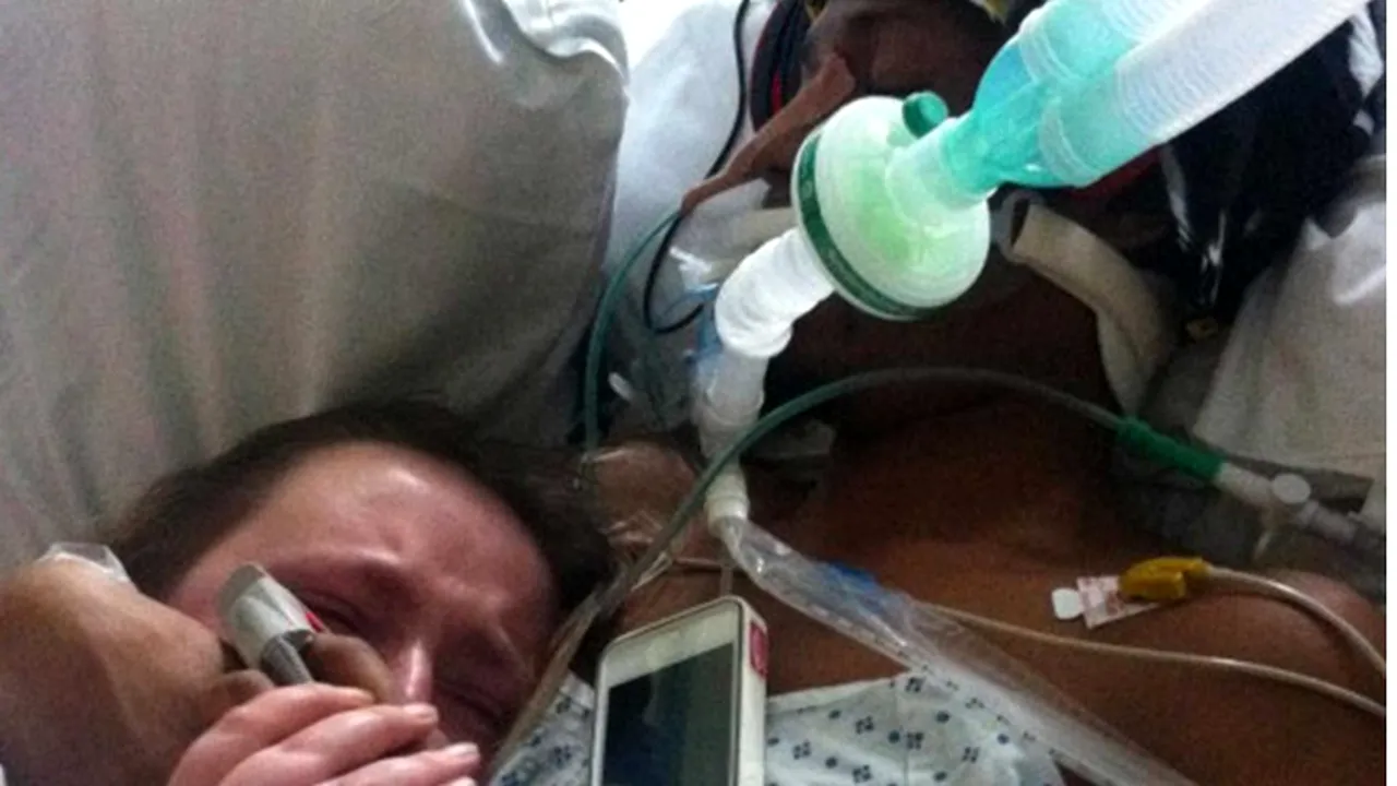 Fotografia care a emoționat o lume întreagă. „A fost sufletul meu pereche, cel care mi-a stat alături în momentele bune și rele