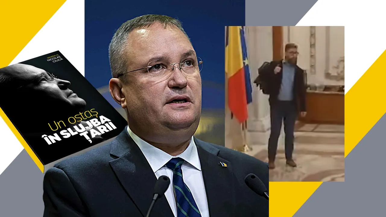 Imagini cu cehul care se ocupă de cartea lui Nicolae CIUCĂ/Martin Poliacik s-a ocupat și de campania președintelui CEHIEI