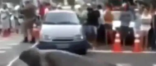 Apariția care a blocat traficul într-un oraș din Brazilia. Șoferii au fost uimiți. VIDEO