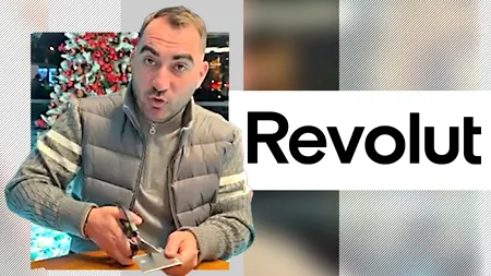 Decizie tranșantă a lui Pescobar, după ce Revolut i-a blocat banii și punctele fără EXPLICAȚII: „La revedere!”