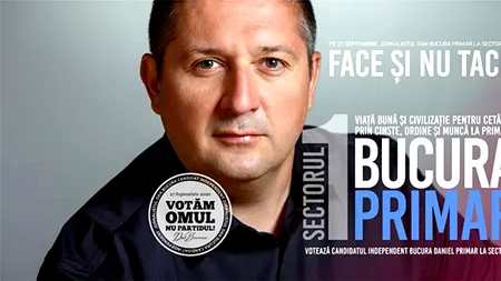 Jurnalistul Dan Bucura, candidat la Sectorul 1: „Cer public renumărarea tuturor voturilor / De peste 24 de ore nu avem nicio reacție fermă din partea autorității statului”