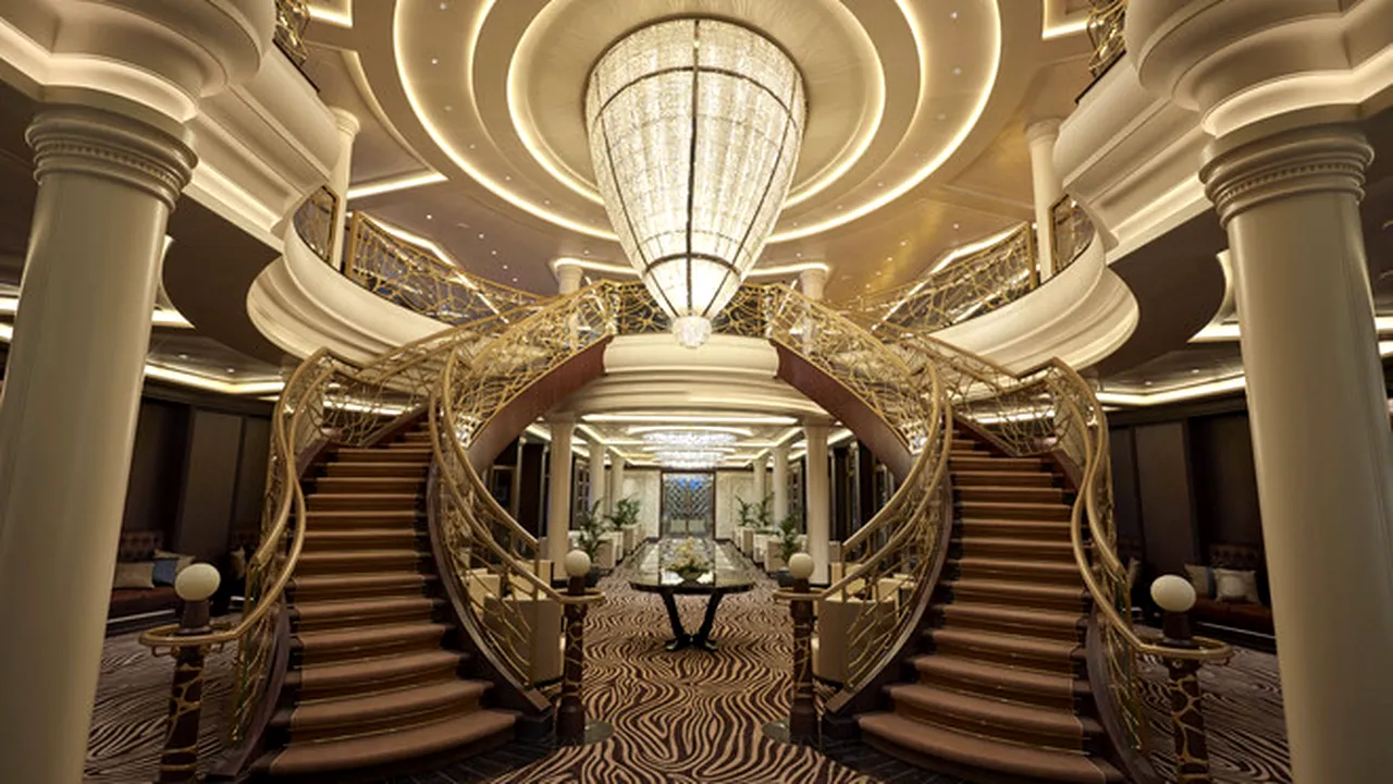 Cum arată cel mai luxos vas de croazieră din lume. FOTO