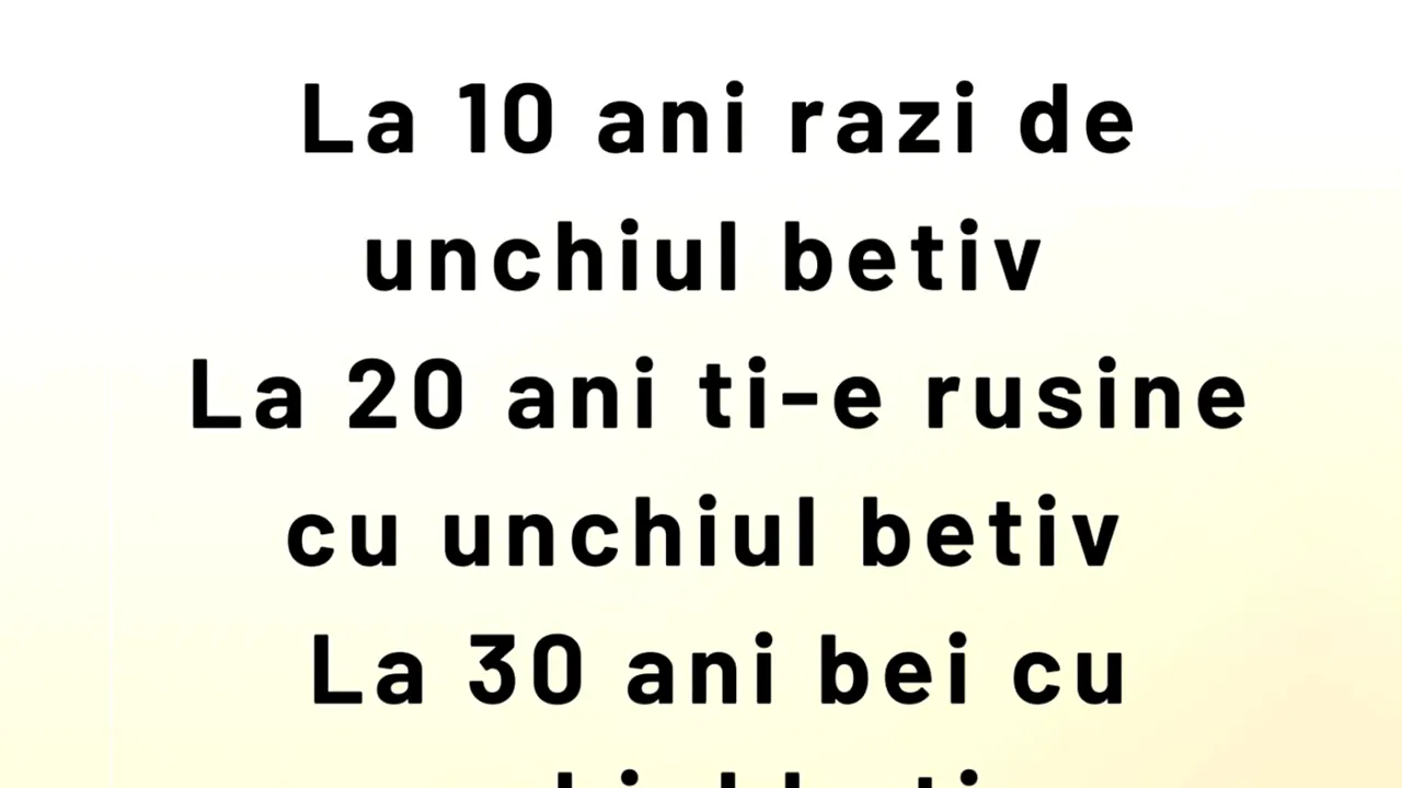 Bancul de sâmbătă | Românii și 