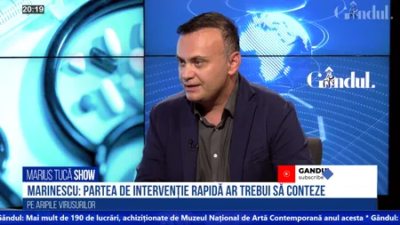 VIDEO | Adrian Marinescu: „Spitalele trebuie să fie pregătite. Poate nu e o pandemie, dar situații grele pot veni”