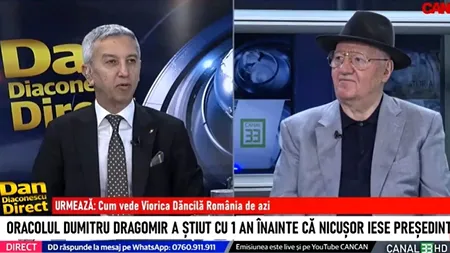 Dumitru DRAGOMIR: „Partidul a curățat-o pe Gabriela Firea în favoarea lui Nicușor Dan”