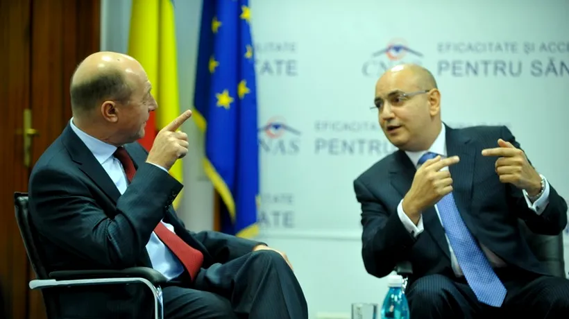 Scandalul CNAS. Băsescu nu a emis niciun decret pe numele lui Duță, dar nici nu i-a cerut demisia lui Păunescu