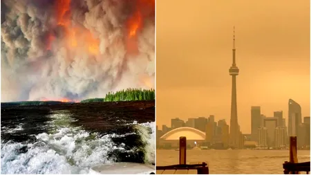 Canada se pregătește să evacueze o comunitate din Ontario din cauza incendiilor de vegetație. Fumul a ajuns în mai multe state din SUA