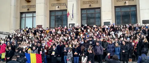 Protest mut al studenților de la Drept față de modificările aduse legislației penale 