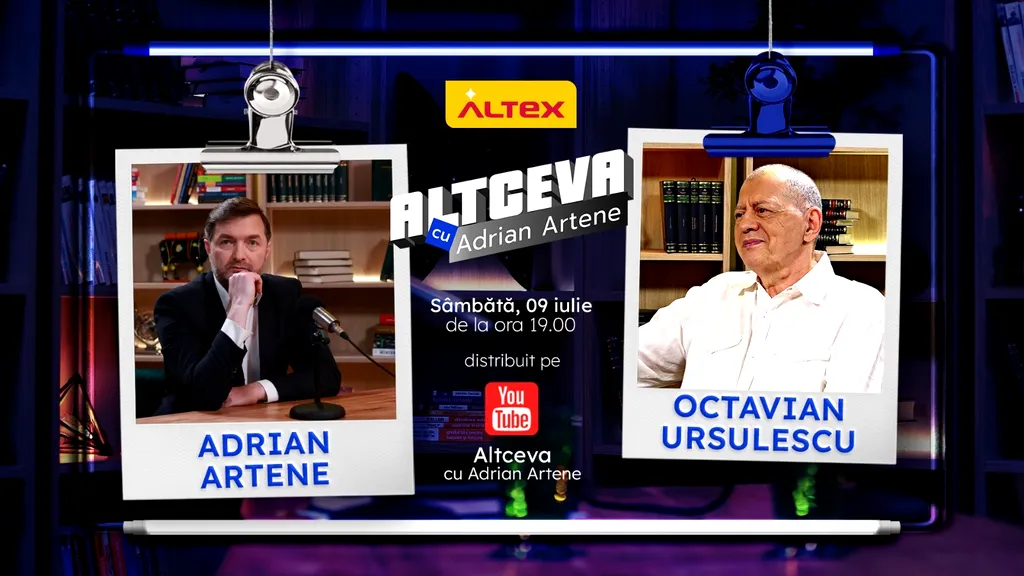 Octavian Ursulescu este invitat la podcastul ALTCEVA cu Adrian Artene