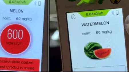 Alertă privind siguranța consumatorilor! Testele de laborator în Belgia arată concentrații depășite de PESTICIDE în pepenii din piețele din România