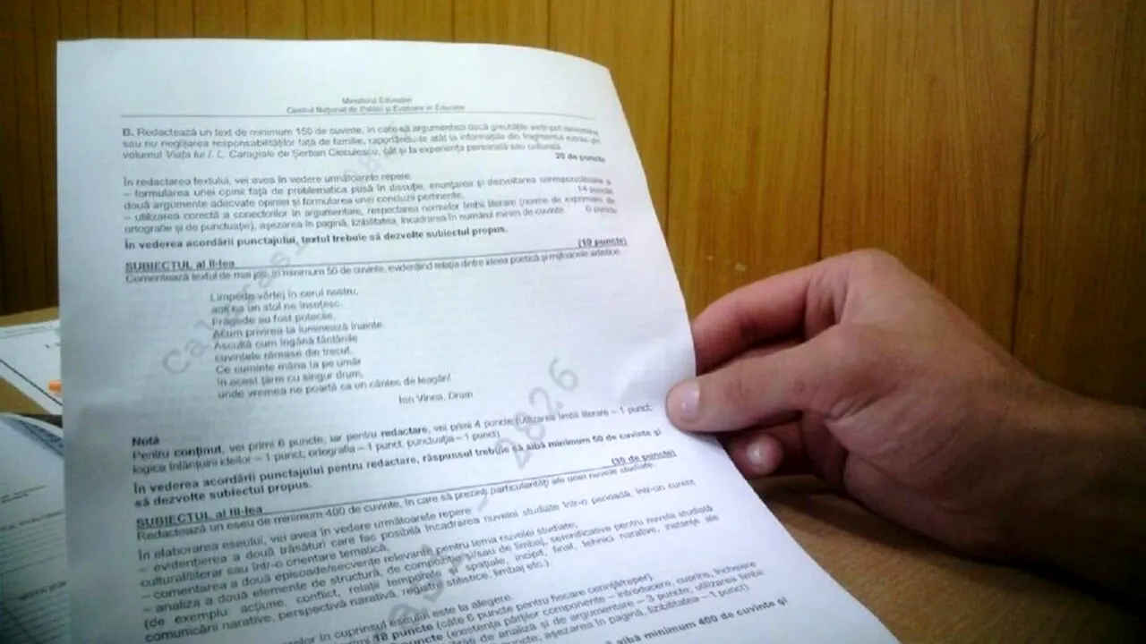 BAC 2022 | Baremul și rezolvarea subiectelor de la matematică și istorie, proba scrisă de azi din sesiunea de toamnă