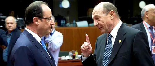 Înainte de Crimeea, Traian Băsescu i-a făcut o PROMISIUNE MILITARĂ lui Francois Hollande. Pe urmă, s-a răzgândit 