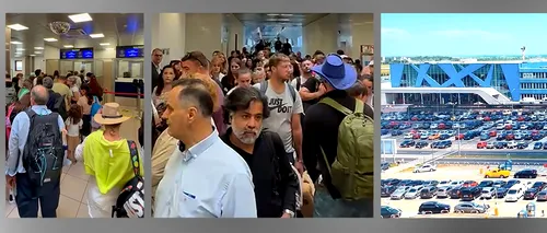 EXCLUSIV VIDEO | Haos matinal la Poliția de Frontieră - Aeroport Otopeni. Explicațiile oficiale