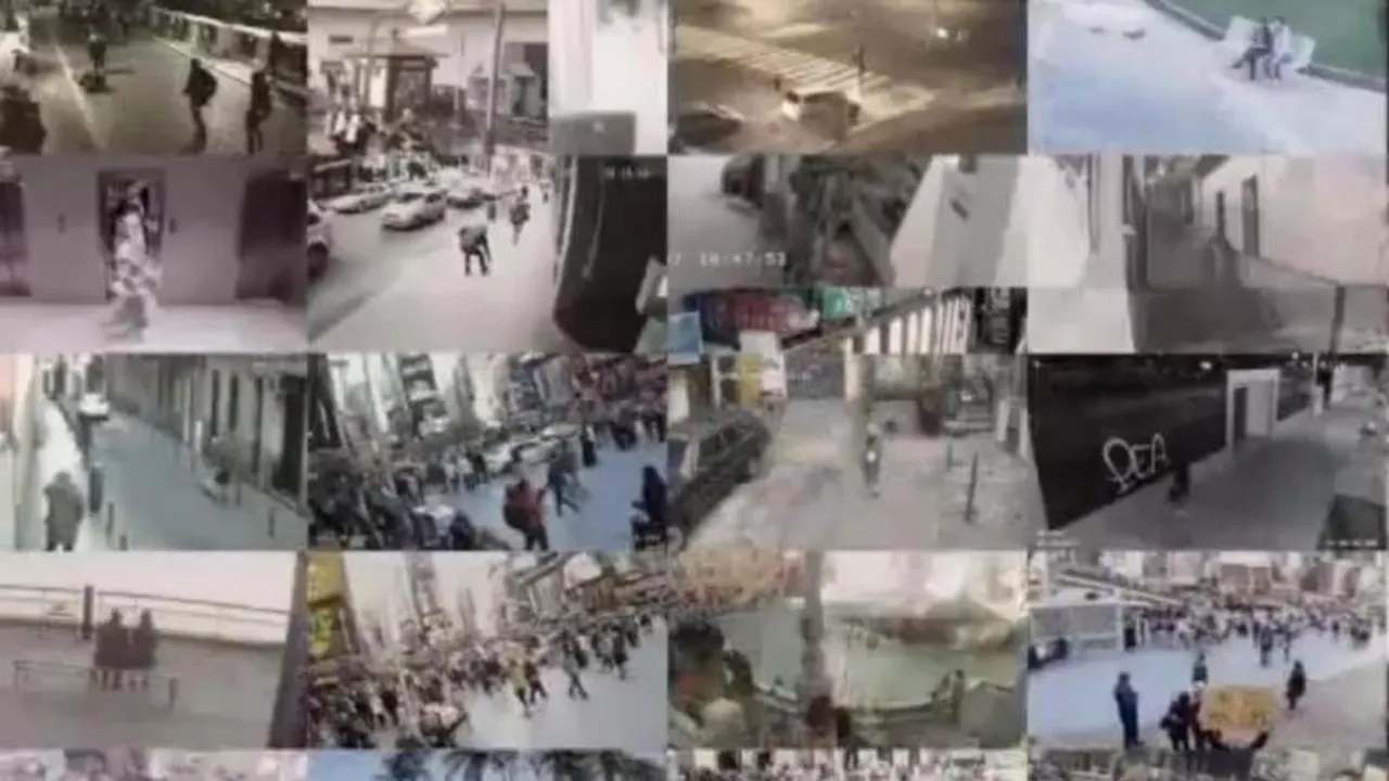 Gesturile nevăzute surprinse de camerele de supraveghere. VIDEO