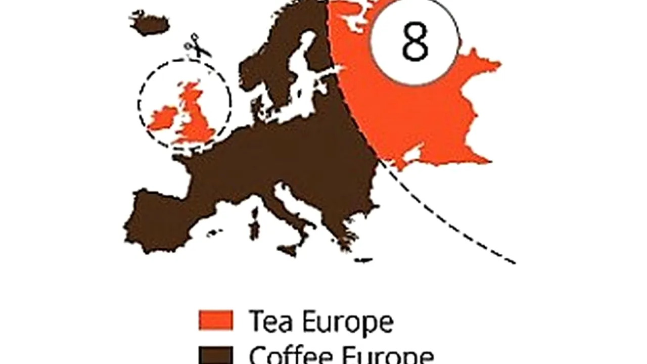 Statele din Europa, separate de tabu-uri, gusturi și obiceiuri, în viziunea acestui artist