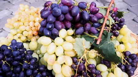 Un șofer a fost amendat cu 20.000 de lei pentru că transporta ilegal peste o tonă de struguri