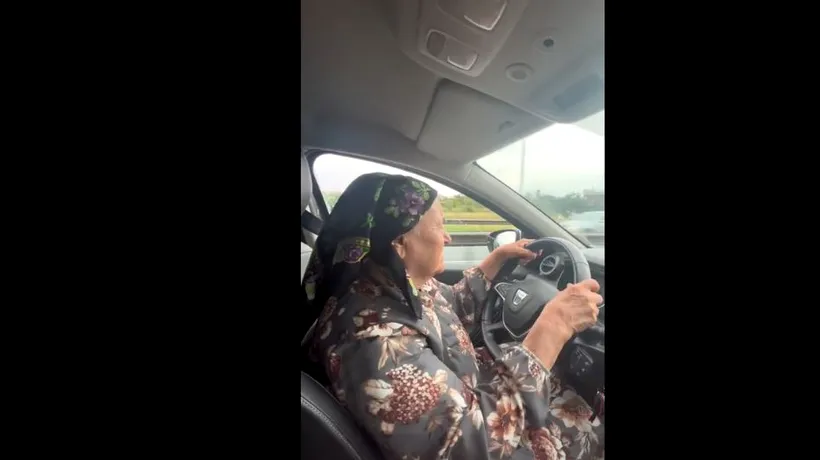 O șoferiță de 81 de ani din ORADEA a devenit vedetă pe TikTok. Femeia a fost filmată de nepotul său în timp ce conducea pe centura orașului