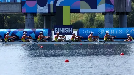 Echipajul de canotaj feminin, 8+1 cu cârmaci, s-a calificat în FINALĂ la Jocurile Olimpice 2024