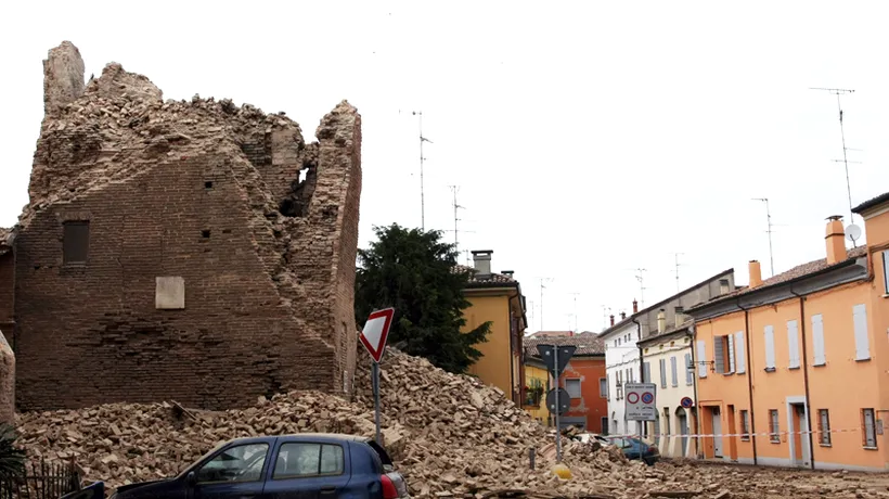 CUTREMUR ÎN ITALIA. Cel puțin ȘASE MORȚI în seismul de 5.9 grade din regiunea Bologna. GALERIE FOTO