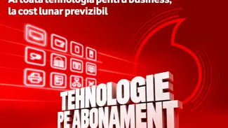 Vodafone Business lansează Tehnologie pe Abonament: echipamente, conectivitate, securitate și servicii profesionale într-un singur abonament lunar
