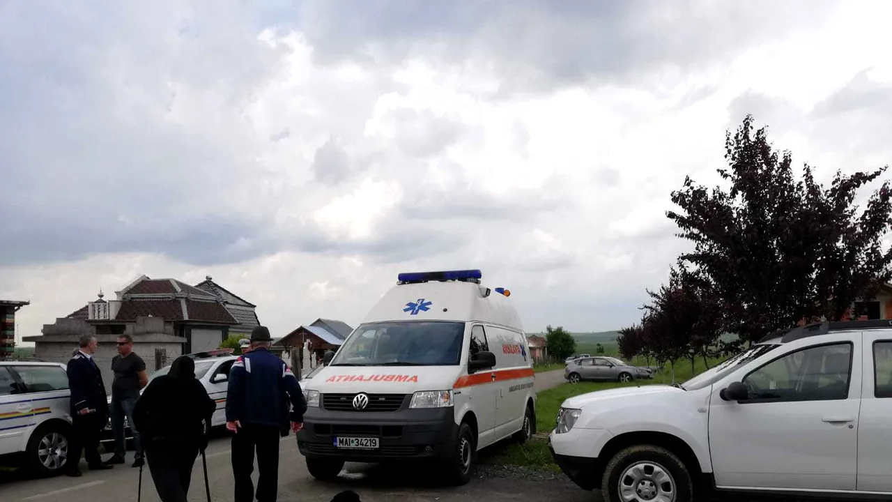 Înmormântarea polițistului împușcat din Timiș: Unei polițiste i s-a făcut rău 