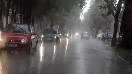 Furtuna a făcut prăpăd la Arad. Mai multe locuințe au fost inundate și copacii au căzut peste mașini