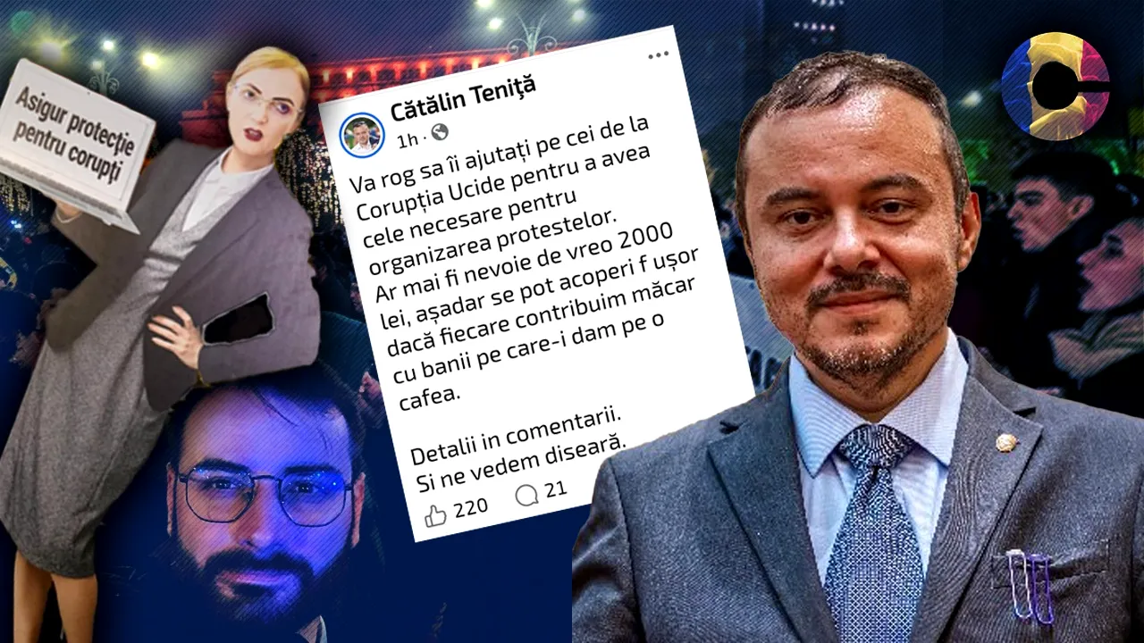 Cum se organizează „protestele spontane”. Fost deputat USR îndeamnă lumea să doneze: „Vă rog să-i ajutați pe cei de la Corupția Ucide / Ar mai fi nevoie de 2.000 de lei”. Vezi pentru ce se strâng banii: „Planul în etape”. Un alt deputat USR îndeamnă la proteste din mijlocul… “protestelor spontane”