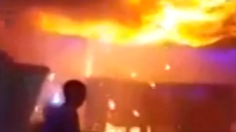 Scene similare celor din Colectiv, în Ucraina: 22 de răniți după un incendiu în club