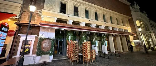 VIDEO | Restaurantul Gilda Music Lounge din Centrul Vechi din București a fost închis de ANPC. Cârciuma a infestat scena teatrului Rapsodia