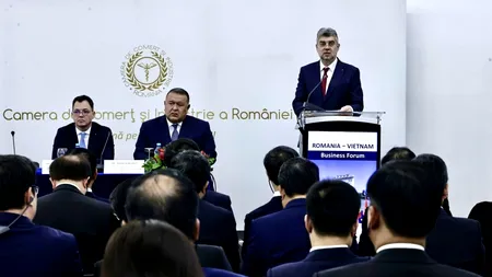 VIDEO | Marcel Ciolacu pune PORTUL CONSTANȚA pe rutele transcontinentale Asia - Europa / „Relațiile UE-Vietnam nu pot ocoli poarta Mării Negre”