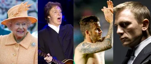 CEREMONIA DE DESCHIDERE LONDRA 2012: Paul McCartney, David Beckham și actorul din James Bond, printre celebritățile prezente la eveniment