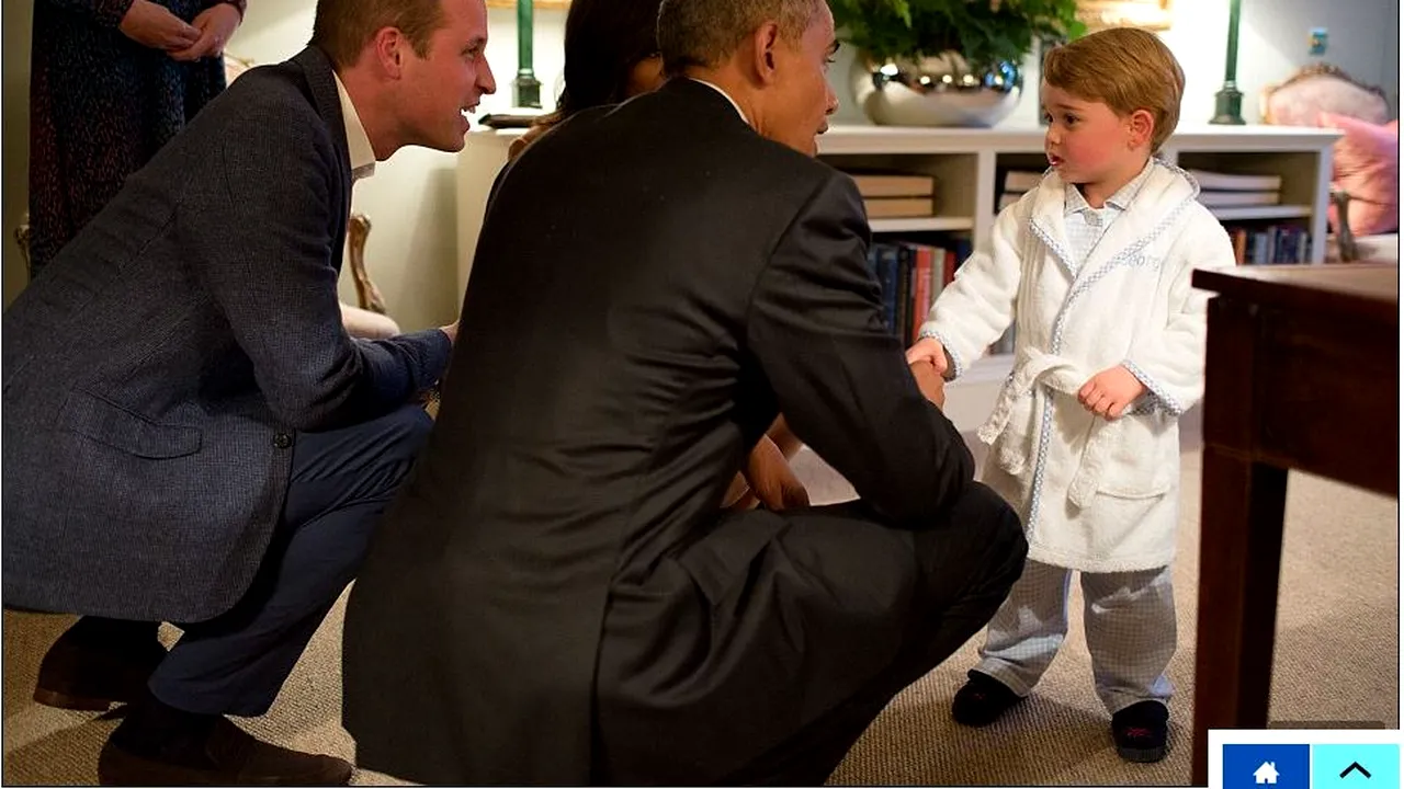 Detaliul din imaginea care a cucerit lumea. Cât costa ținuta micului prinț George