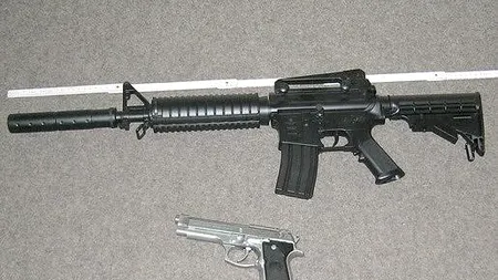 Un român în stare de ebrietate, cu două arme asupra lui, a provocat panică în Germania. Bărbatul a fost arestat