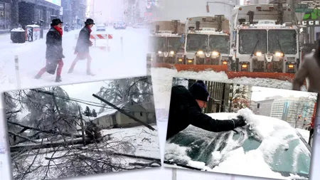 Ca în pandemie: furtuna de zăpadă din SUA a închis cele mai multe zboruri de la criza Covid încoace. Peste un milion de oameni au rămas fără curent