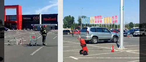 VIDEO | Un ucrainean, posesor al unei “bombe GPL”, a provocat evacuarea parcării unui mall din Brăila. Cât de mare a fost pericolul de explozie