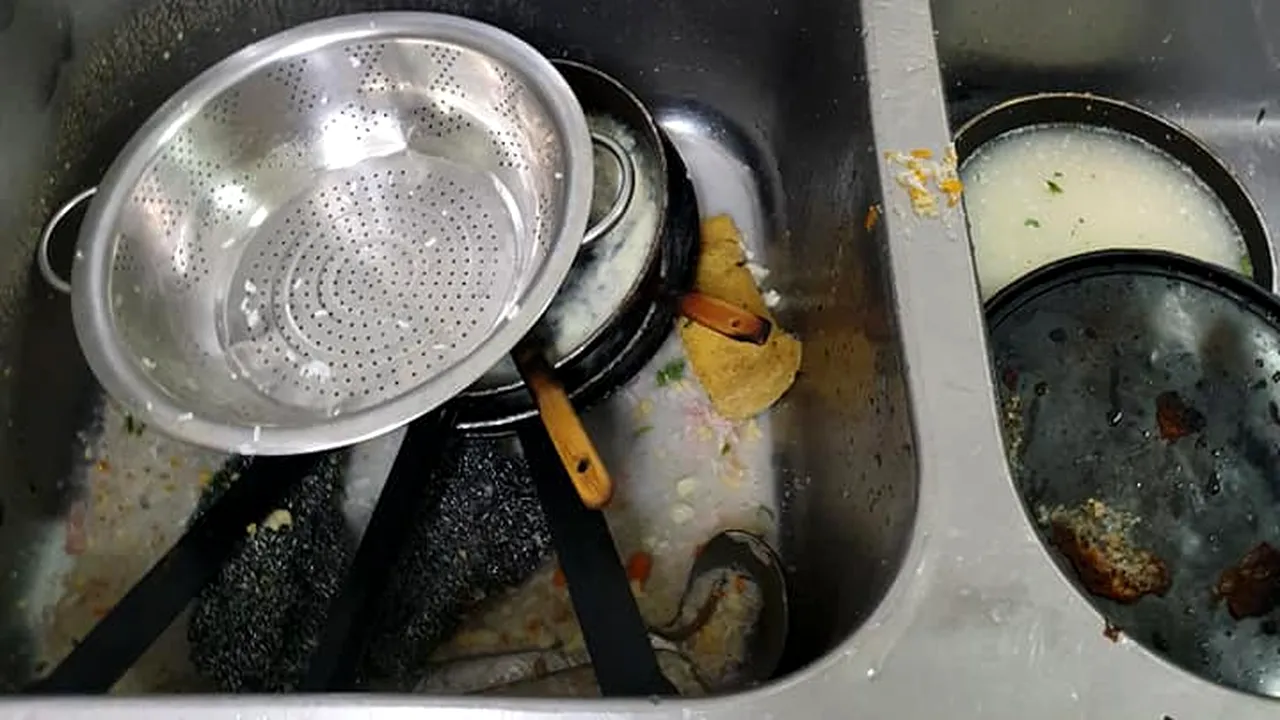 Mizerie de nedescris și sarmale congelate de la Crăciun, într-un local din Lugoj. Două restaurante, închise de OPC