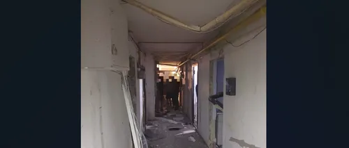 Patru persoane au fost RĂNITE, după ce o explozie a avut loc într-un bloc de garsoniere din Zărnești, județul Brașov