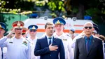 Radu Miruţă, alături de Oana Gheorghiu la Ziua Forţelor Aeriene Române. A fost încadrat de doi şefi de instituţie cercetaţi pentru corupţie