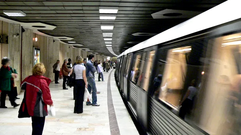 UPDATE | Circulație oprită la metrou, după ce un tren a rămas blocat pe ȘINE, în apropiere de stația Gara de Nord / Circulația, reluată la ora 9.00