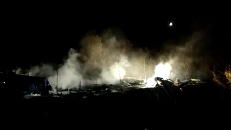 Incendiu în apropierea unei instalații nucleare de lângă Harkov