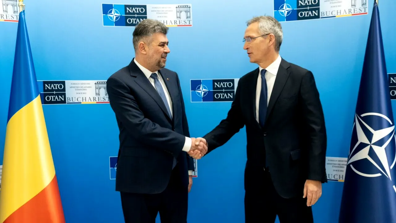 Ciolacu îl felicită pe Jens Stoltenberg, pentru prelungirea mandatului la șefia NATO