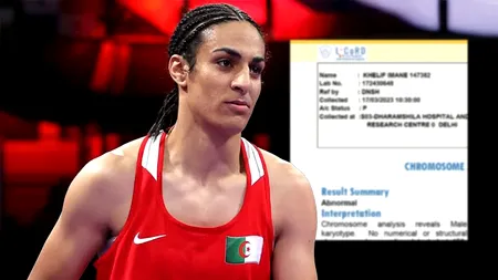 Imane Khelif, medaliata cu aur de la Paris, este bărbat. Un RAPORT medical confidențial a fost scurs către presă