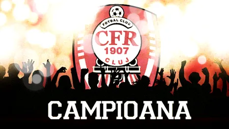 CFR CLUJ - CAMPIOANĂ PENTRU A TREIA OARĂ