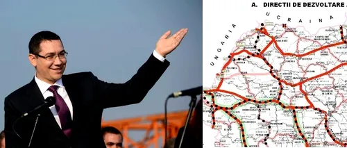 MASTERPLANUL gogoșilor de campanie: 22 de autostrăzi până în 2030. Premierul Ponta anunță o victorie de etapă: Comarnic-Brașov intră pe procedură specială